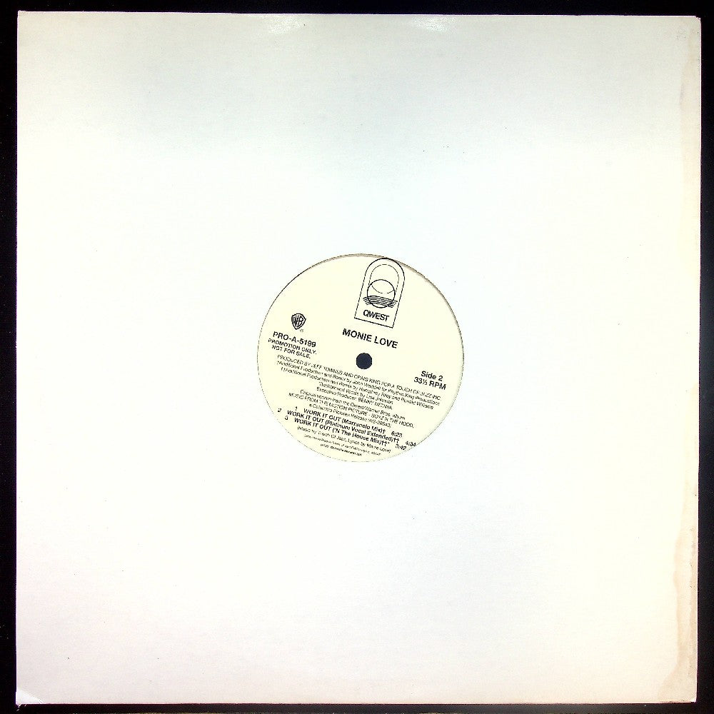 EBOND Monie Love - Work It Out (PROMO) Vinile V018025