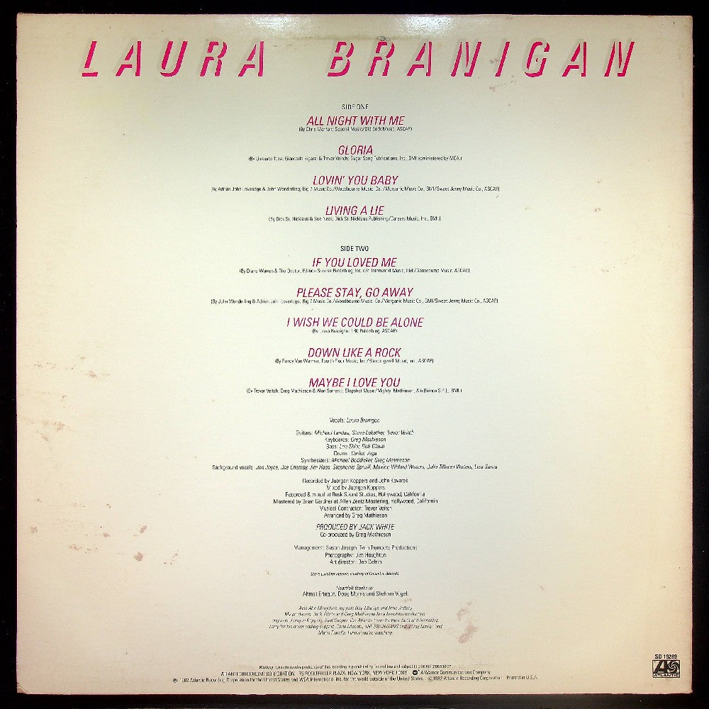 EBOND Laura Branigan - Branigan Vinile V018038