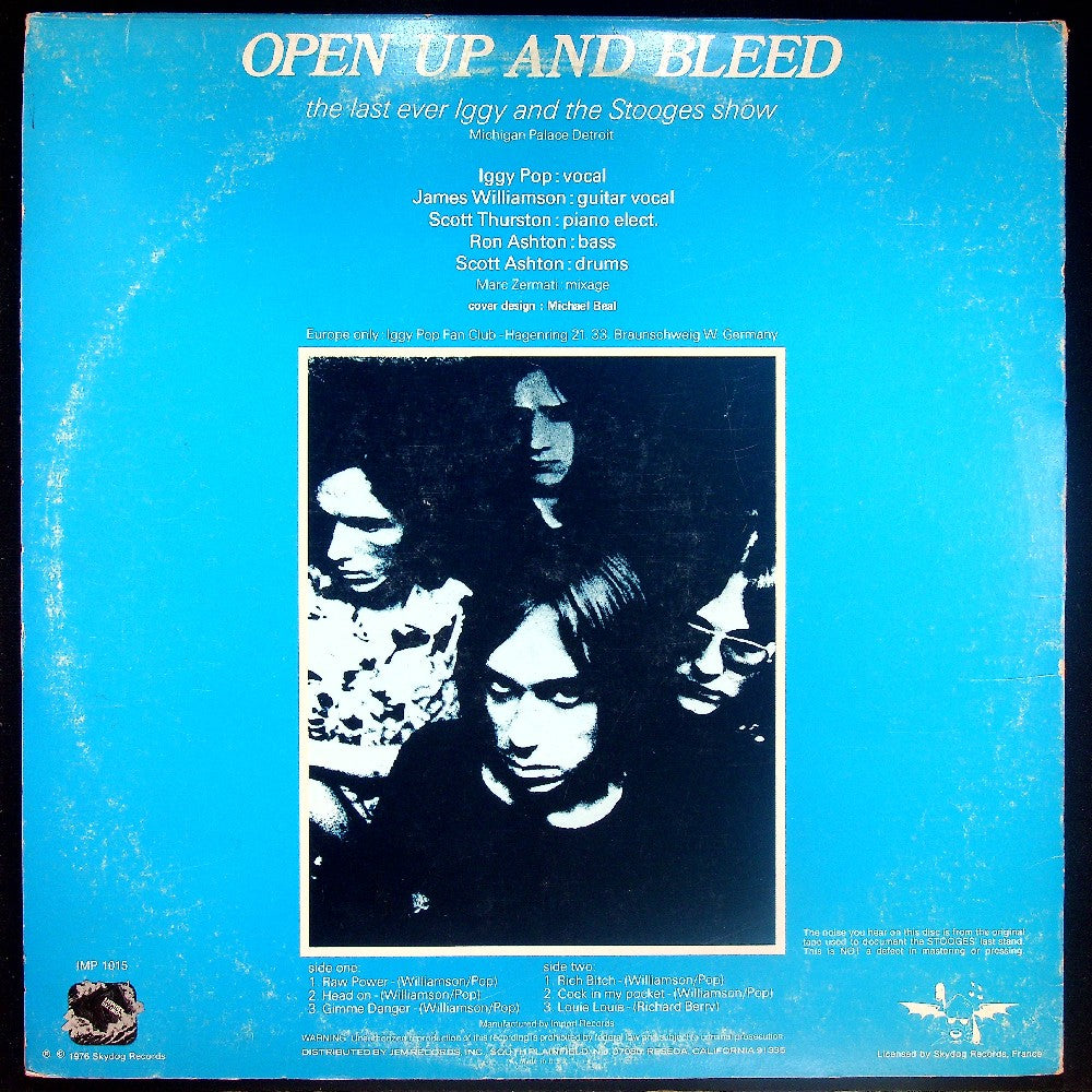 EBOND Iggy And The Stooges - Metallic 'KO Vinile V018062