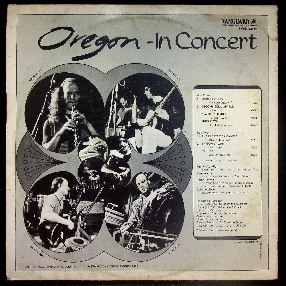 EBOND Oregon - In Concert Vinile V018070
