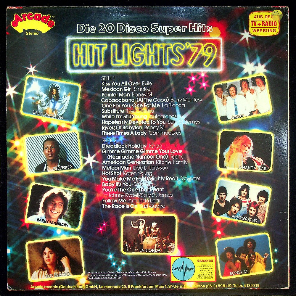 EBOND Various - Hit Lights '79 Vinile V019044