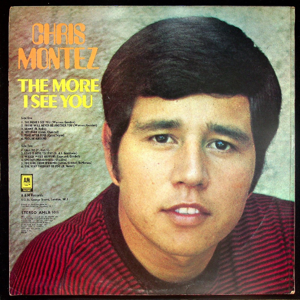 EBOND Chris Montez - The More I See You Vinile V019045