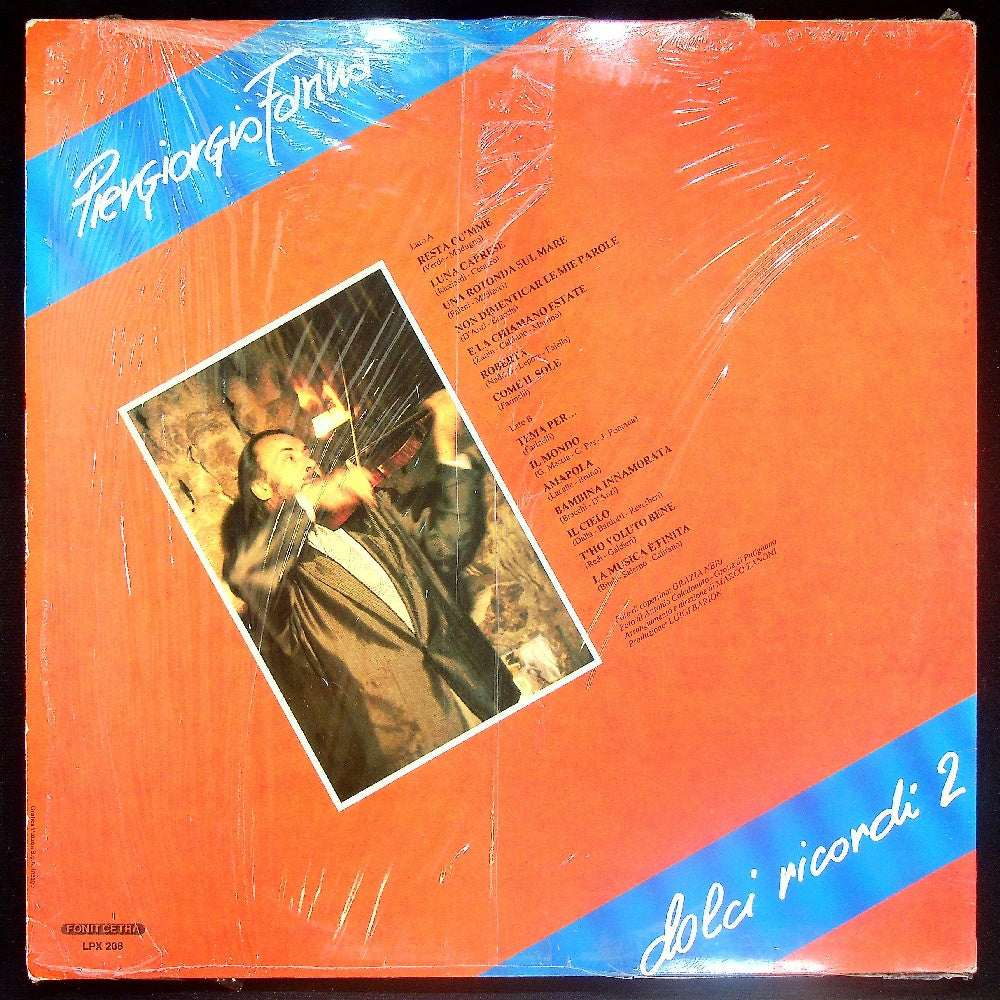 EBOND Piergiorgio Farina - Dolci Ricordi 2 Vinile V020043