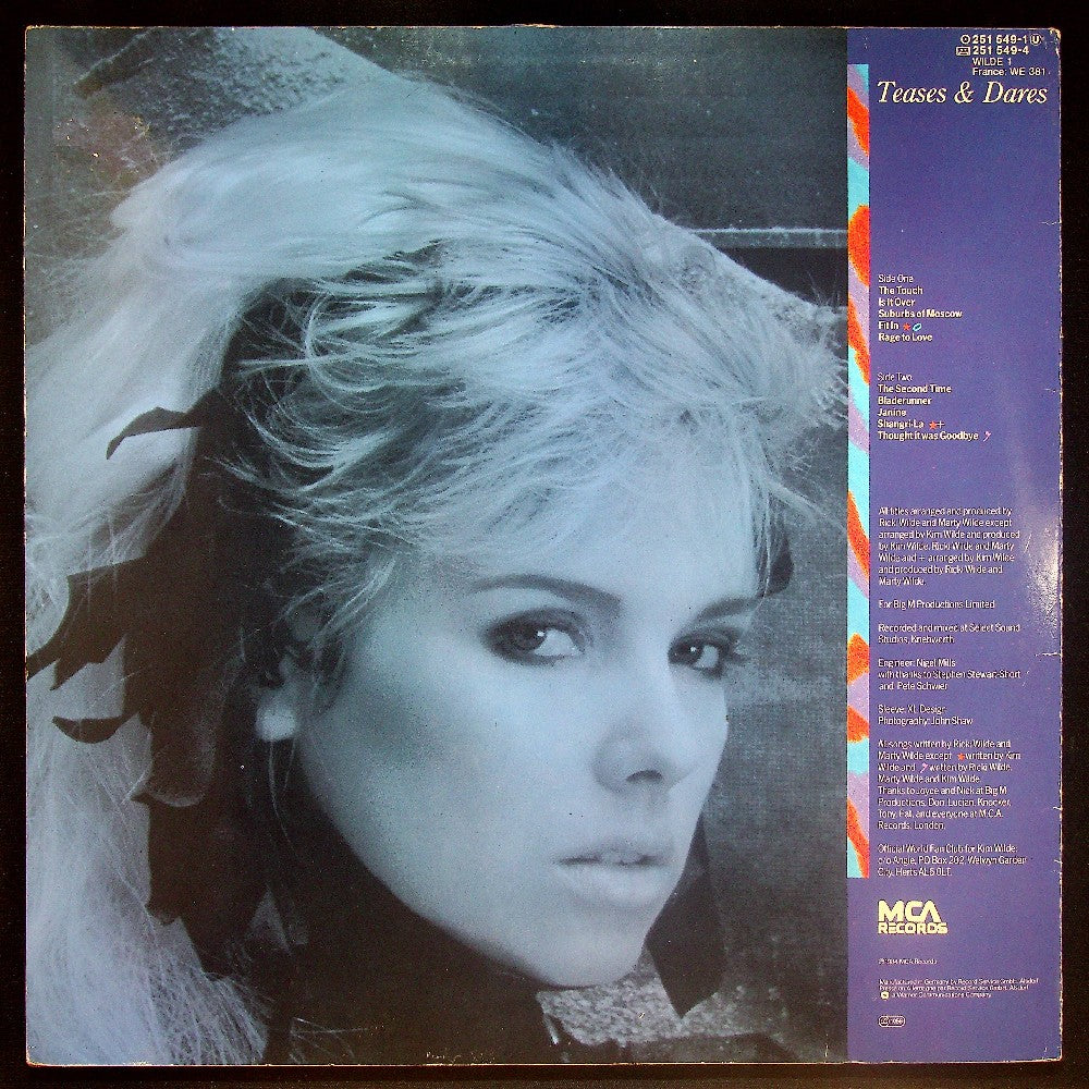 EBOND Kim Wilde - Teases & Dares Vinile V020046