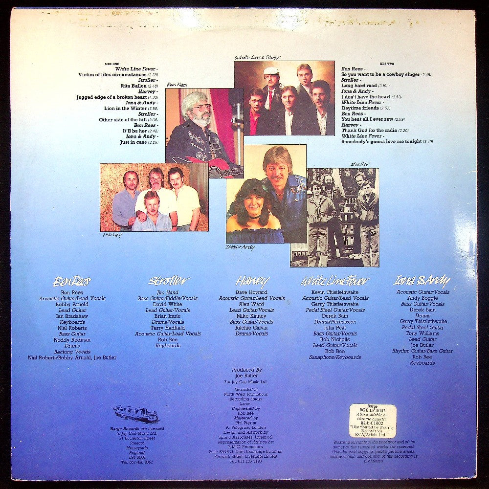EBOND Ben Rees - UK New Country Volume One Vinile V020102