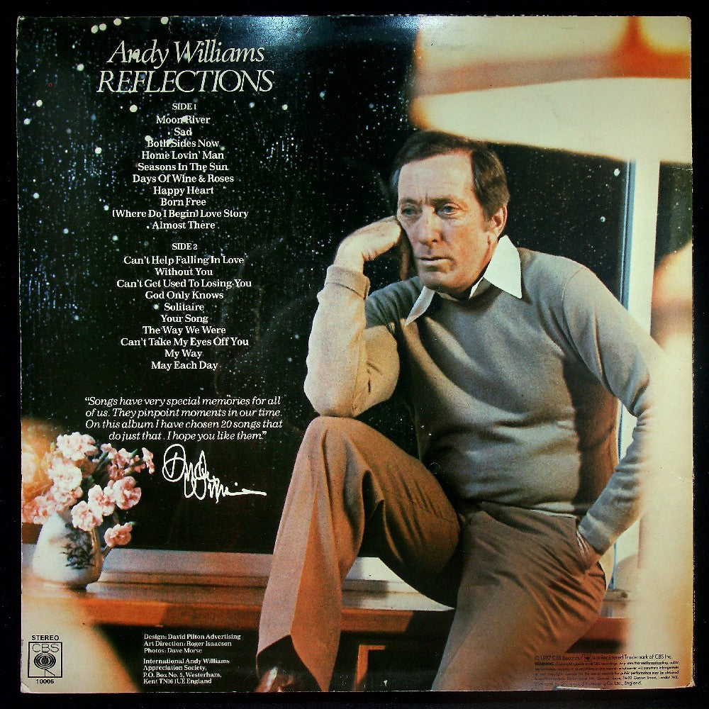 EBOND Andy Williams - Reflections Vinile V020115