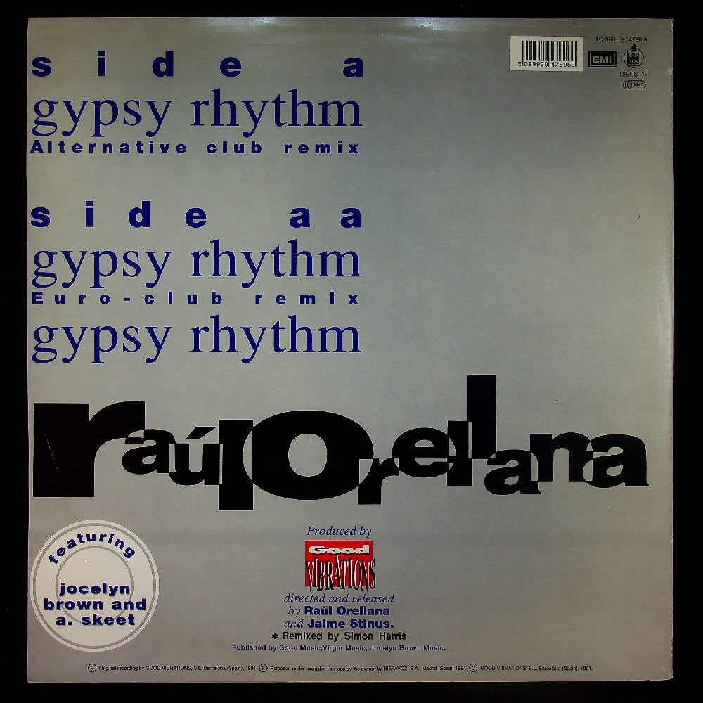 EBOND Raul Orellana - Gypsy Rhythm Vinile V021046