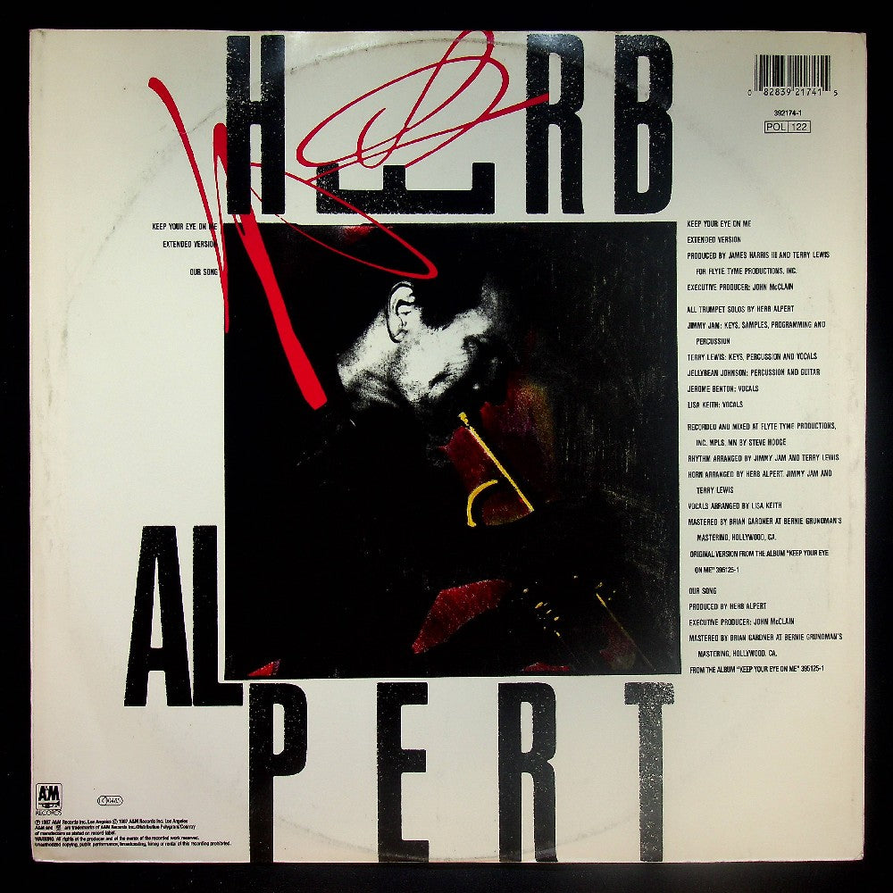 EBOND Herb Alpert - Keep Your Eye On Me Vinile V021061