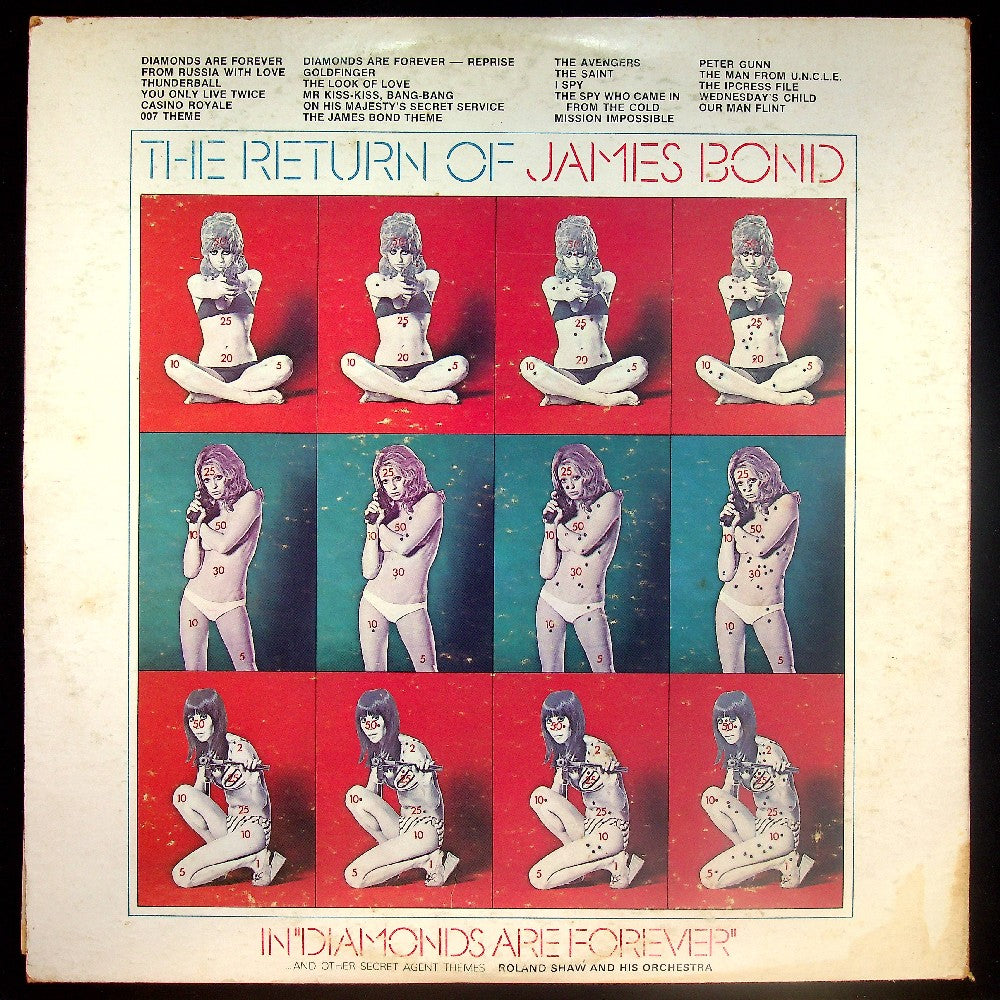 EBOND Roland Shaw And His Orchestra - The Return Of James Bond In Diamonds Are Forever And Other Secret Agent Themes Vinile V021116