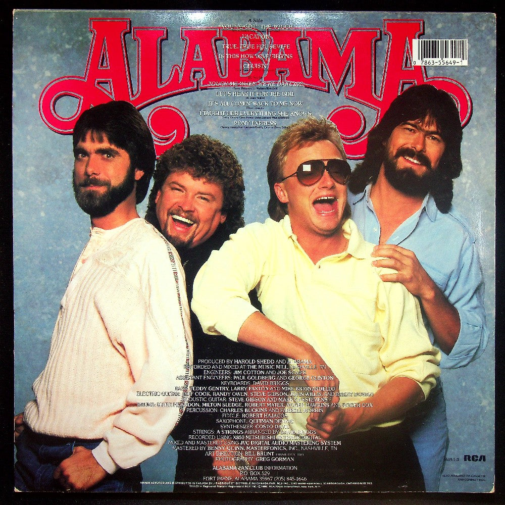 EBOND Alabama - The Touch Vinile V021145