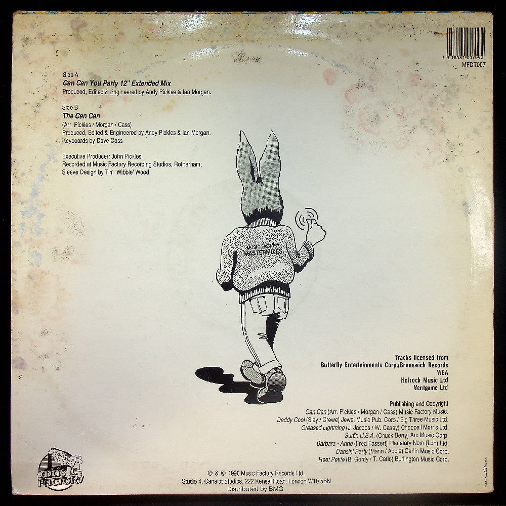EBOND Jive Bunny And The Mastermixers - Can Can You Party Vinile V022011