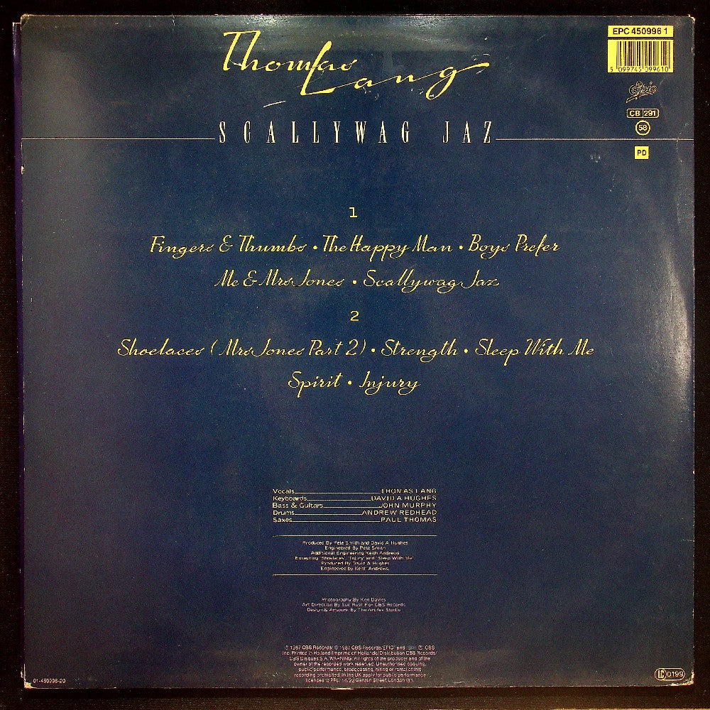 EBOND Thomas Lang - Scallywag Jaz Vinile V022022
