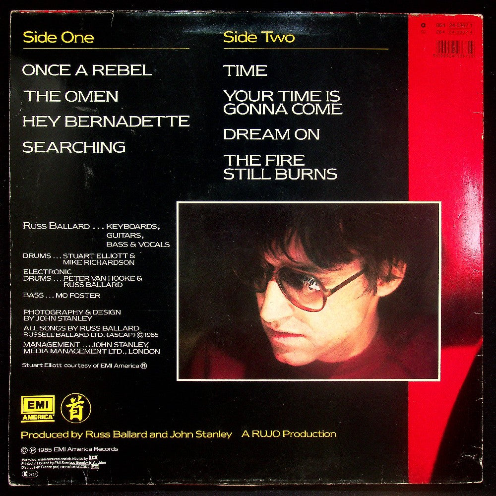 EBOND Russ Ballard - The Fire Still Burns Vinile V022046