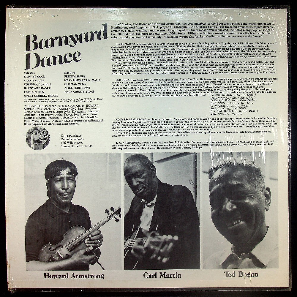 EBOND Martin, Bogan & Armstrong - Barnyard Dance Vinile V022084