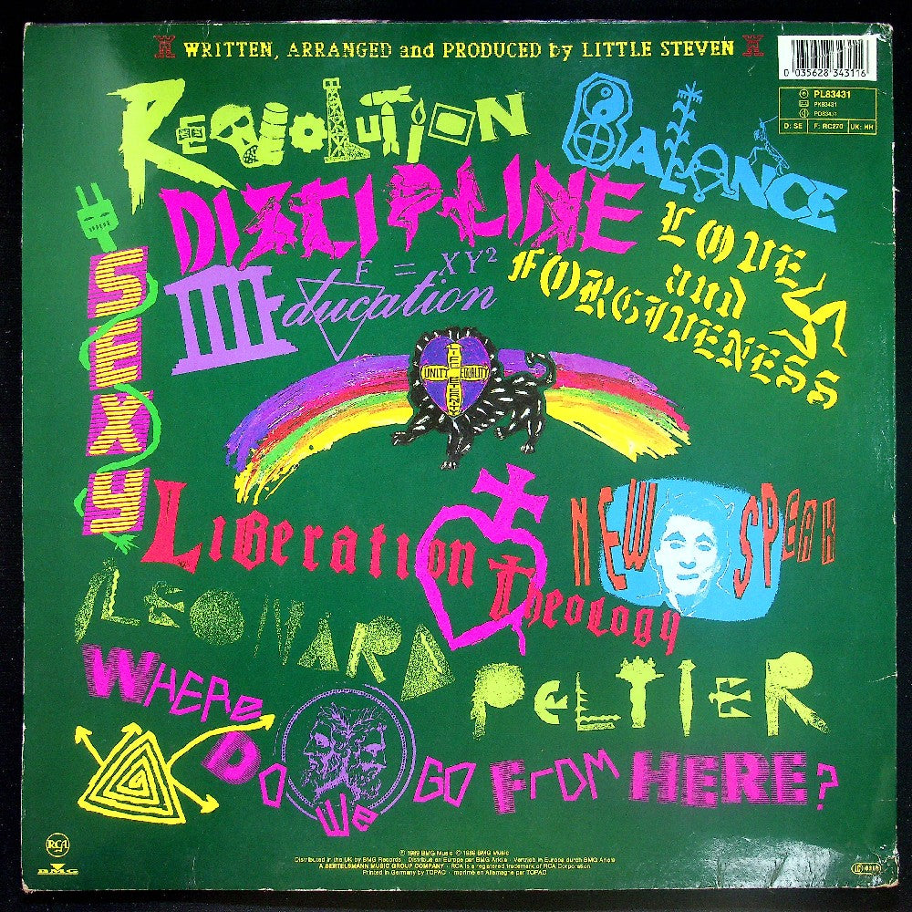 EBOND Little Steven - Revolution Vinile V022116