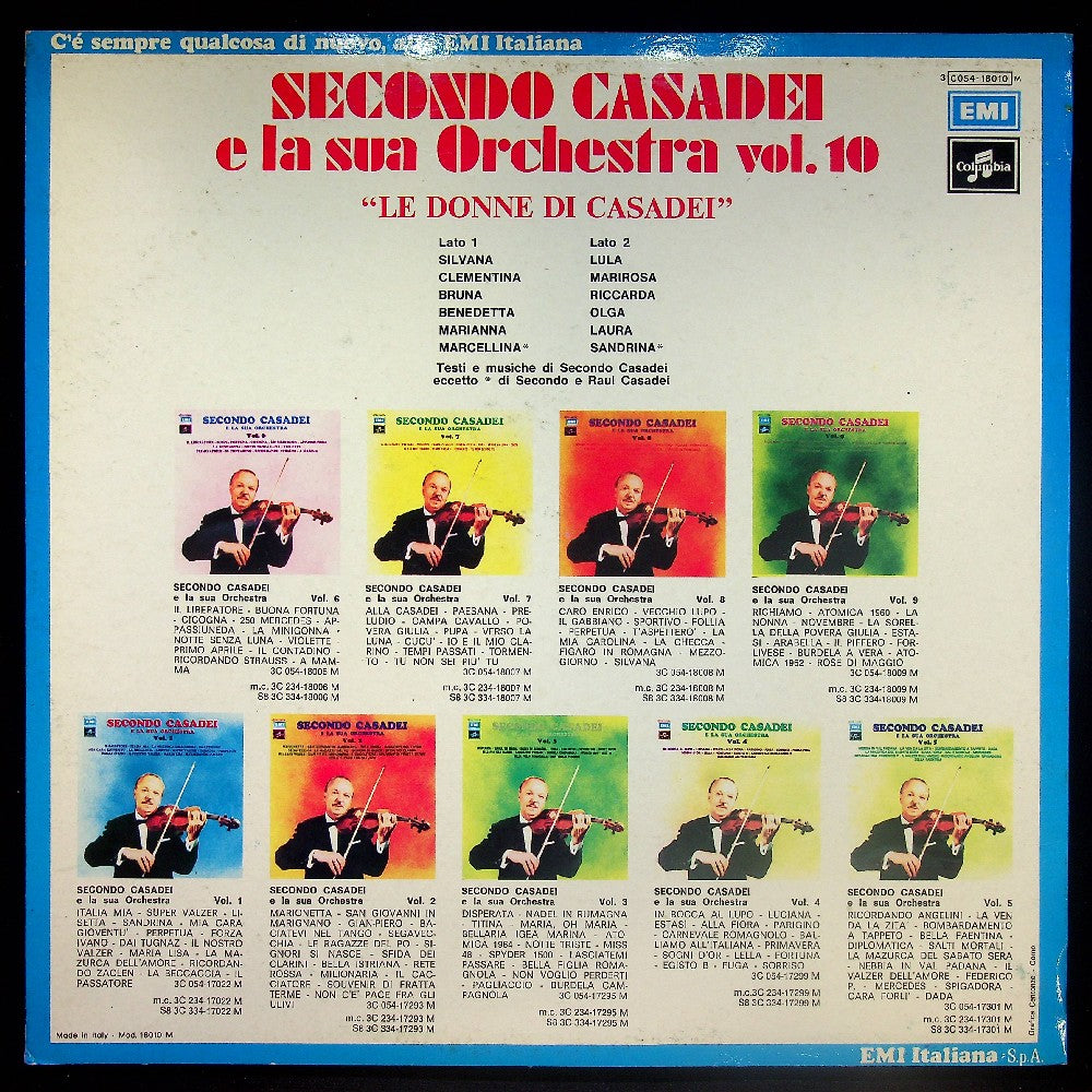 EBOND Secondo Casadei E La Sua Orchestra - Vol.10 Vinile V022146