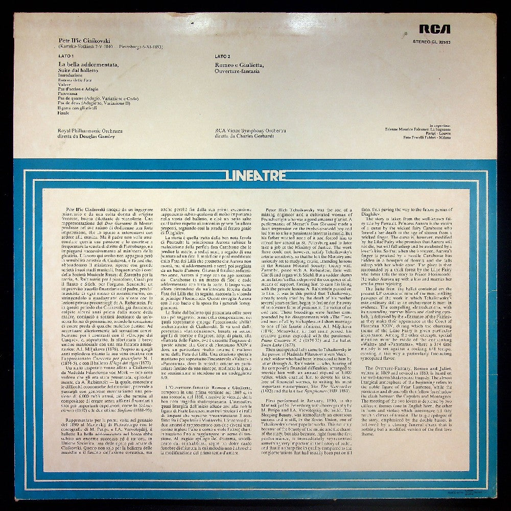 EBOND Ciaikovski - La Bella Addormentata - Romeo E Giulietta Vinile V023087