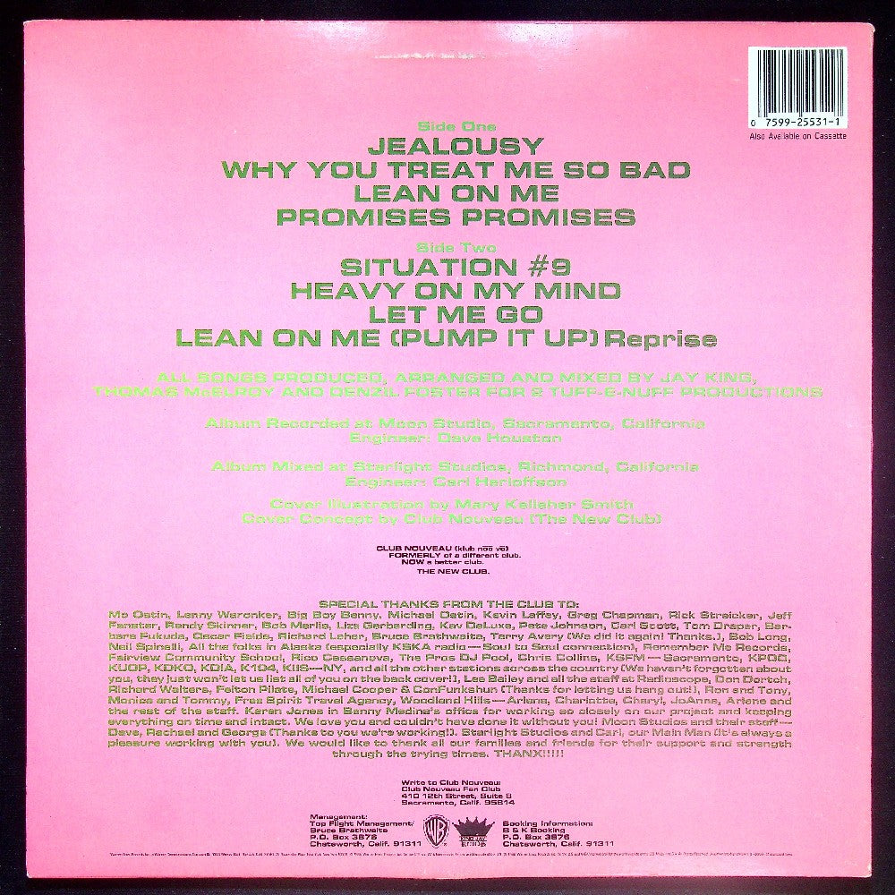 EBOND Club Nouveau - Life, Love & Pain Vinile V023106