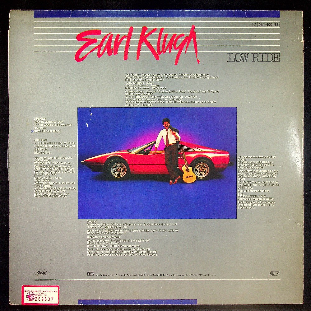 EBOND Earl Klugh - Low Ride Vinile V023119