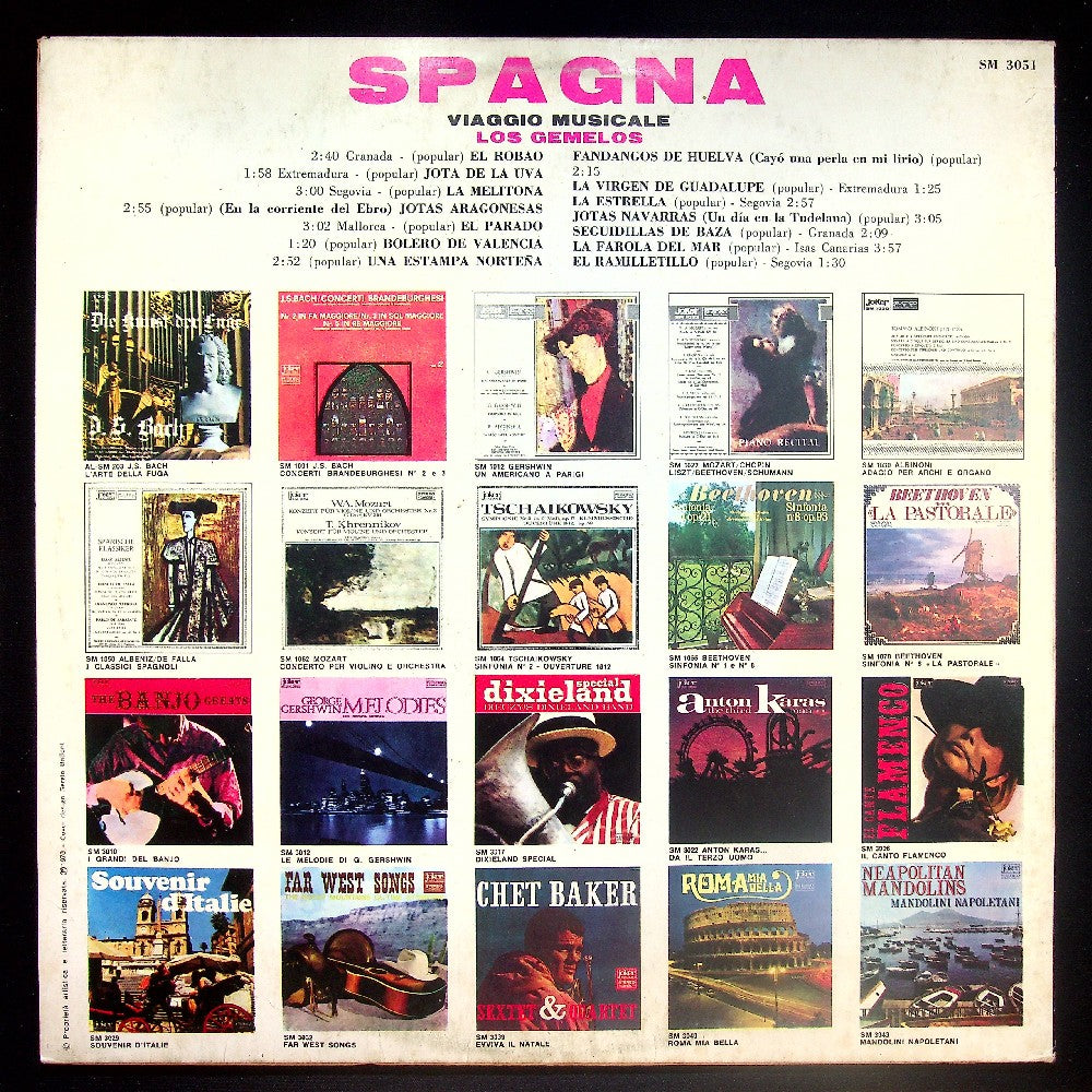 EBOND Los Gemelos - Spagna Viaggio Musicale Vinile V023124