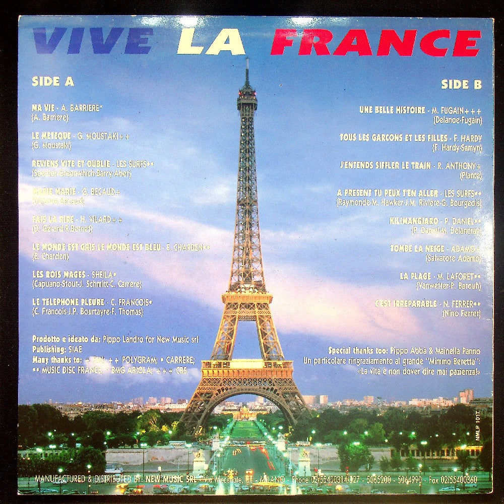 EBOND Various - Vive La France Vinile V023128