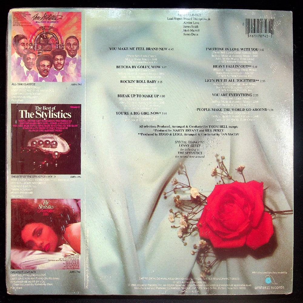 EBOND The Stylistics - The Best Of The Stylistics Vinile V024013
