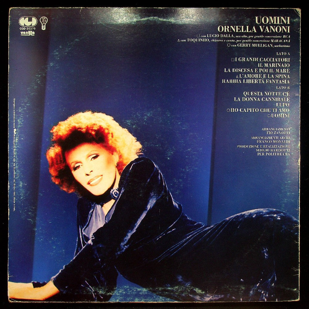 EBOND Ornella Vanoni - Uomini Vinile V024015