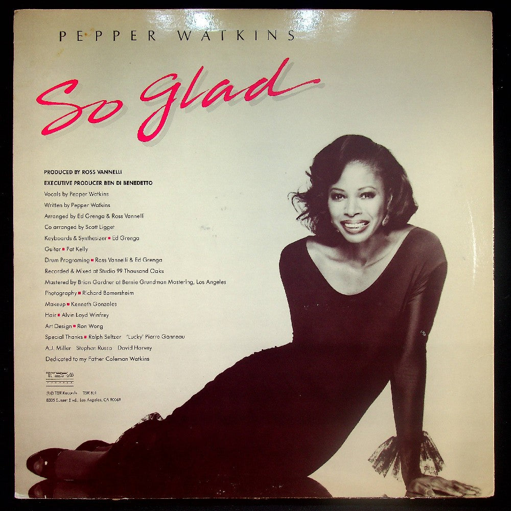 EBOND Pepper Watkins - So Glad Vinile V024055