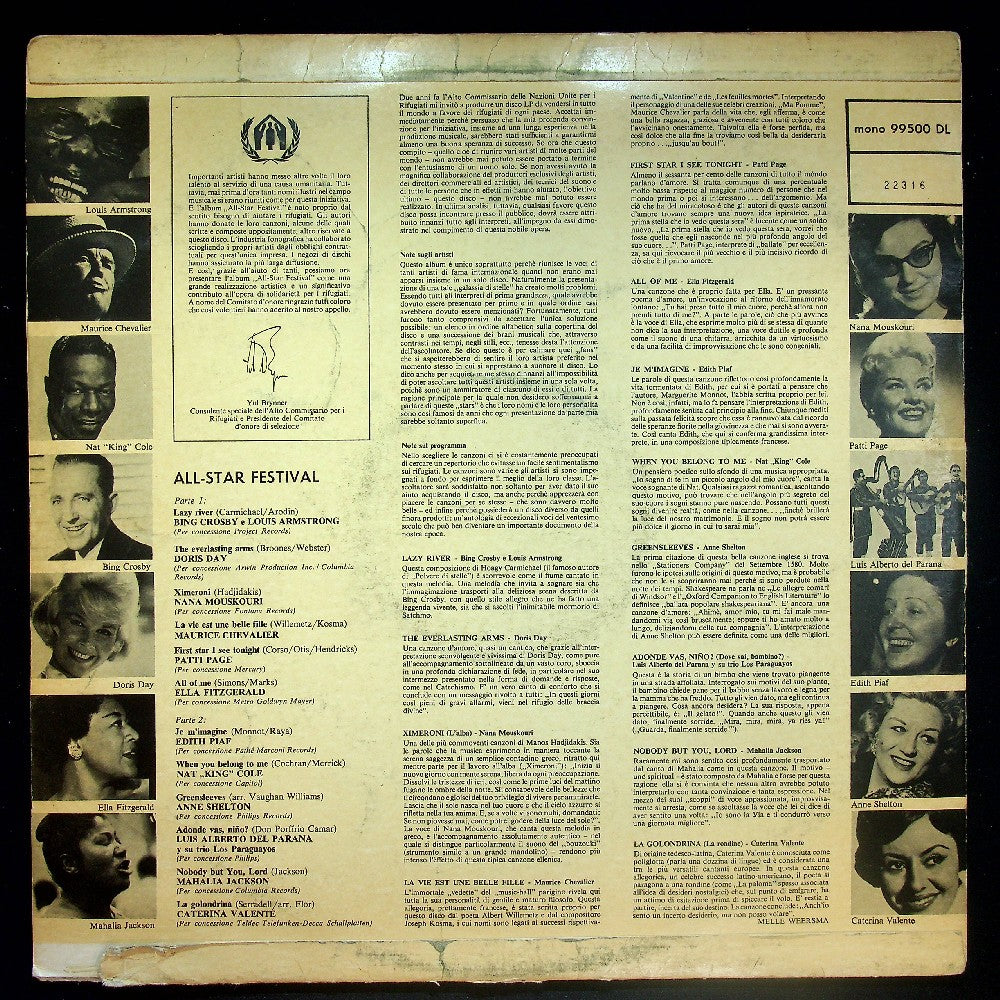 EBOND Various - All-Star Festival Vinile V024063