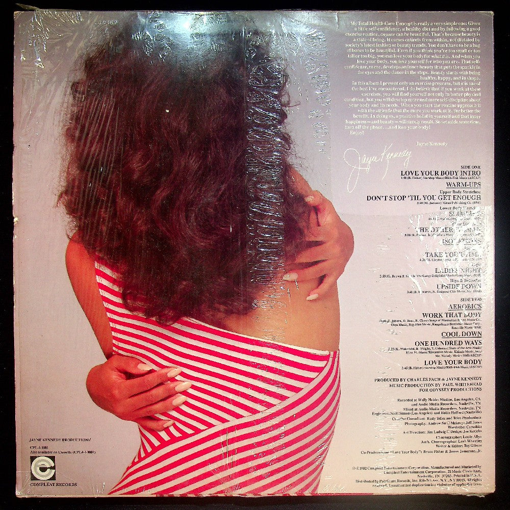 EBOND Jayne Kennedy - Love Your Body Vinile V024069