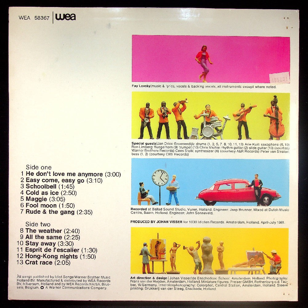 EBOND Fay Lovsky - Confetti Vinile V024072