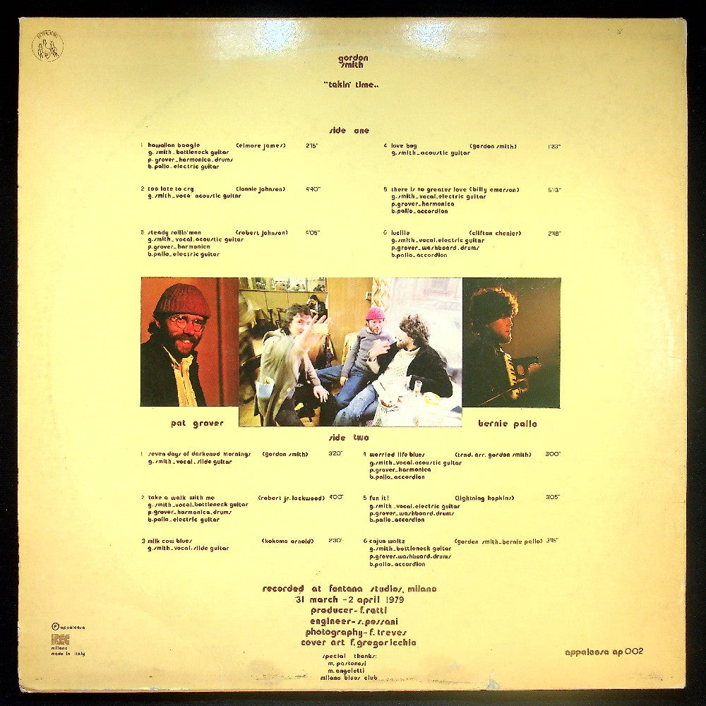 EBOND Gordon Smith - Takin' Time Vinile V024076