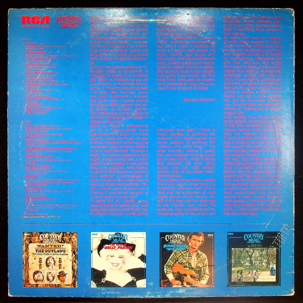 EBOND Various - Da Nashville A Dallas - 16 Grandi Successi Della Country Music Vinile V024080