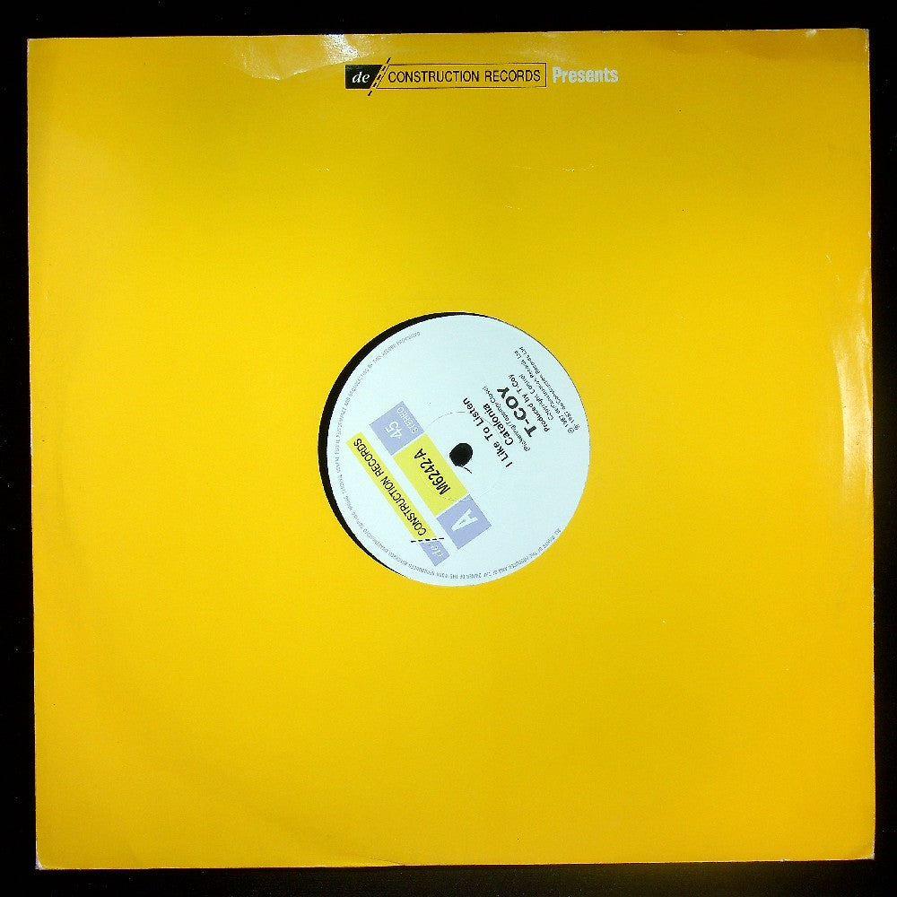 EBOND T-Coy - I Like To Listen / Catalonia / Da Me Mas Vinile V025020