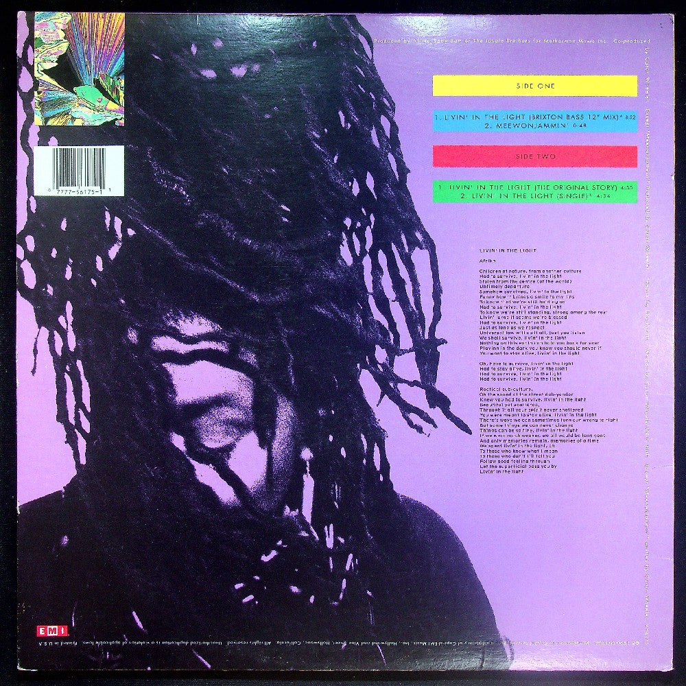 EBOND Caron Wheeler - Livin' In The Light (Re-Mix) Vinile V025021