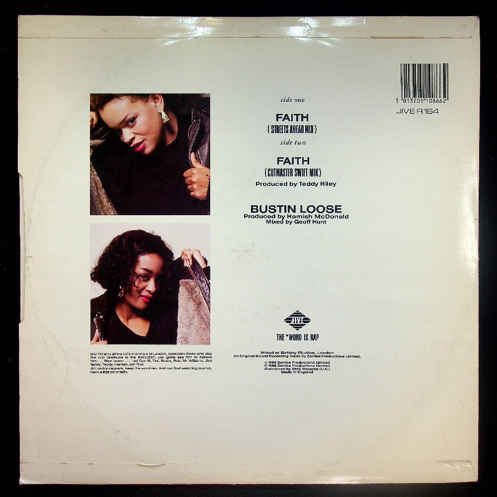 EBOND Wee Papa Girl Rappers - Faith (Remixes) Vinile V025032