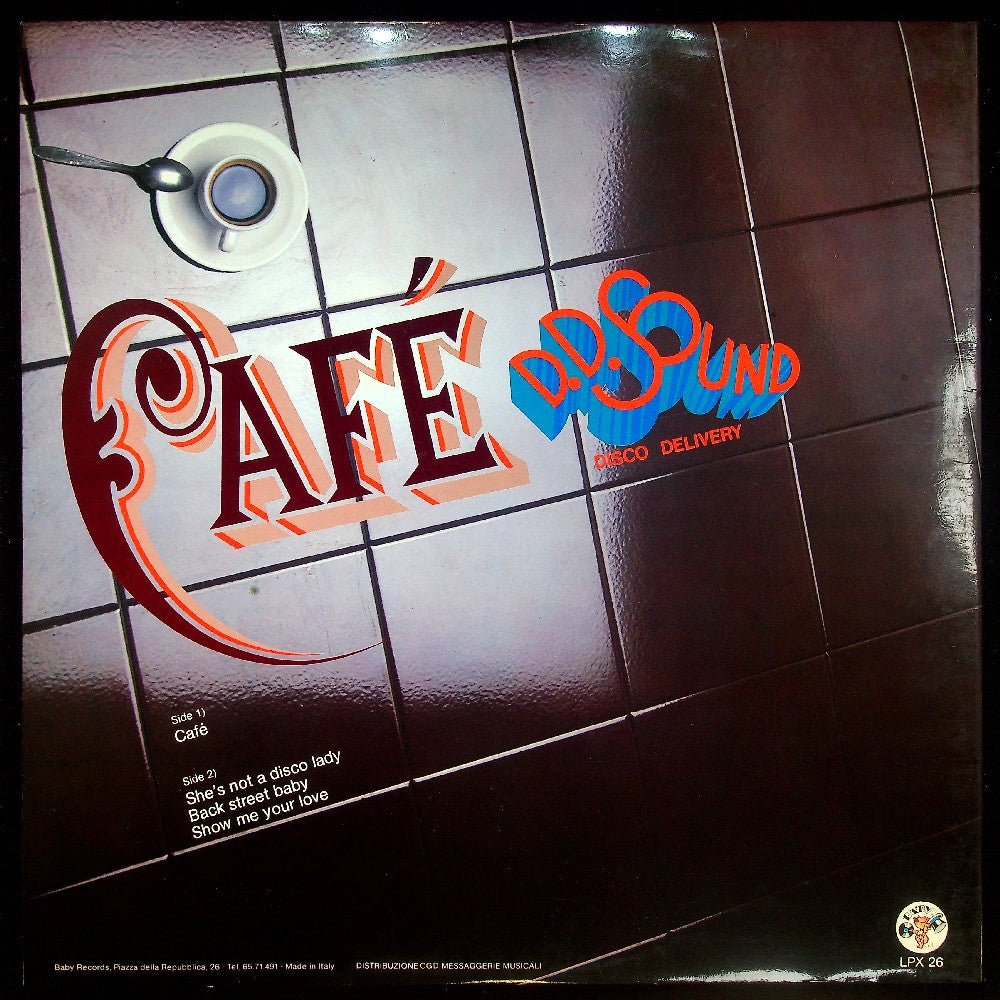 EBOND D.D. Sound - Cafe - Italy Vinile V025035