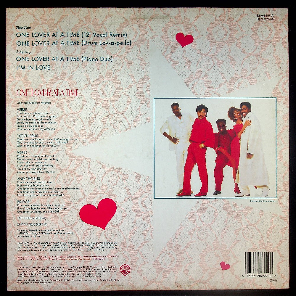 EBOND Atlantic Starr - One Lover At A Time Vinile V025104