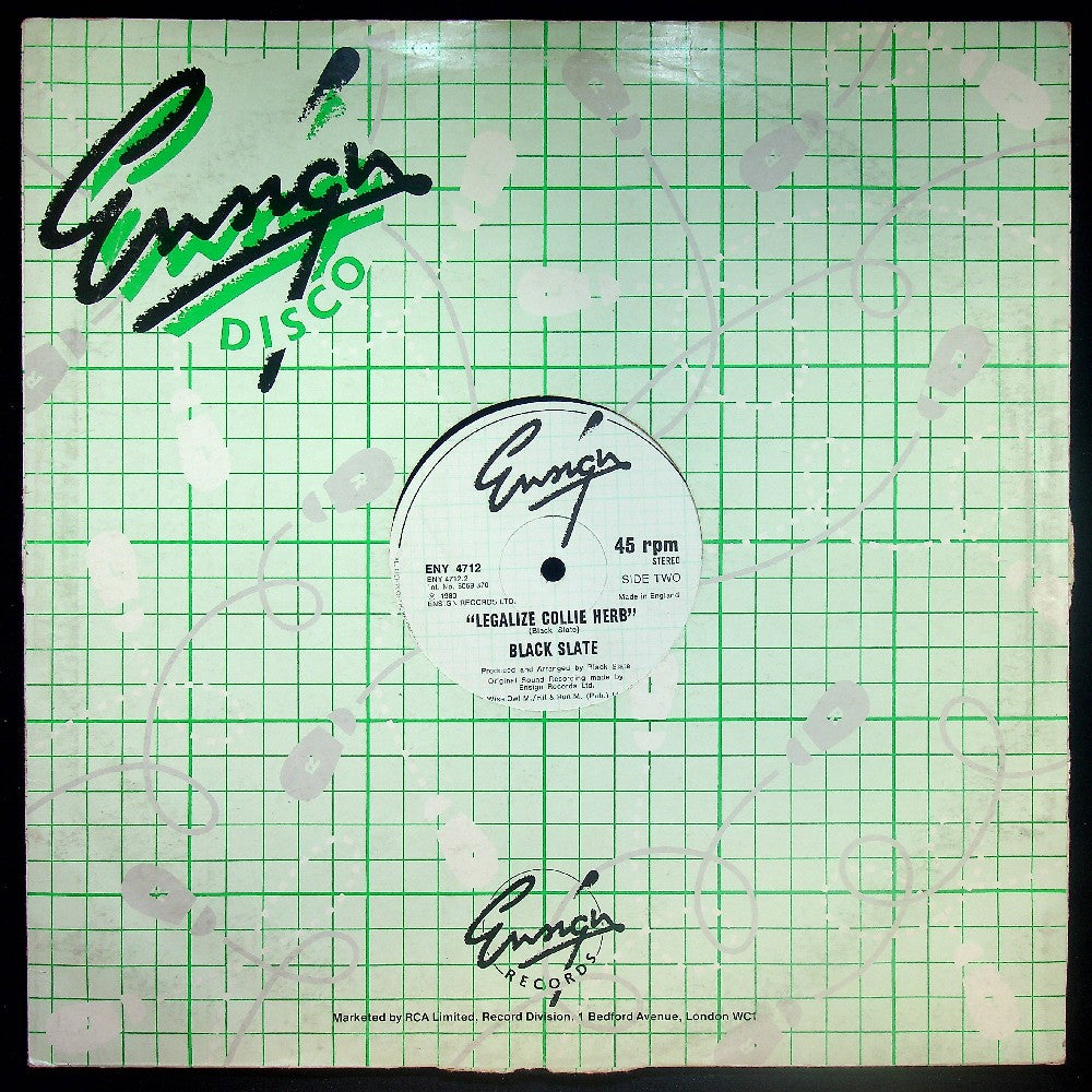 EBOND Black Slate - Boom Boom / Legalize Collie Herb Vinile V026060