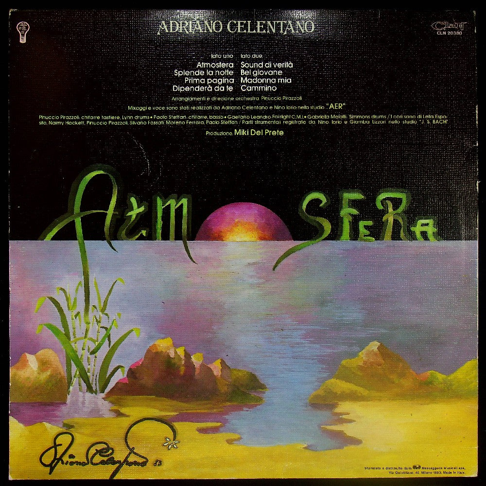 EBOND Adriano Celentano - Atmosfera Vinile V026066