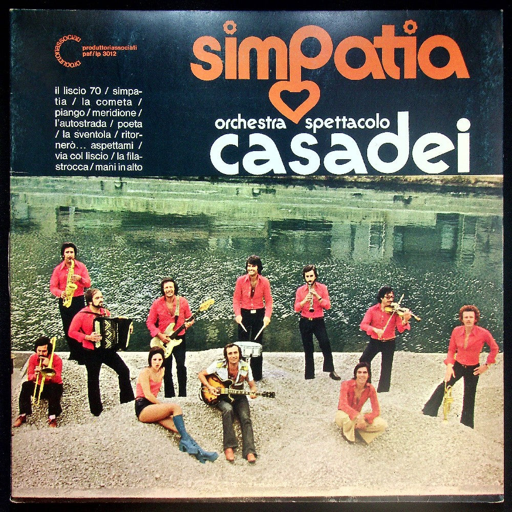 EBOND Orchestra Spettacolo Casadei - Simpatia Vinile V026079