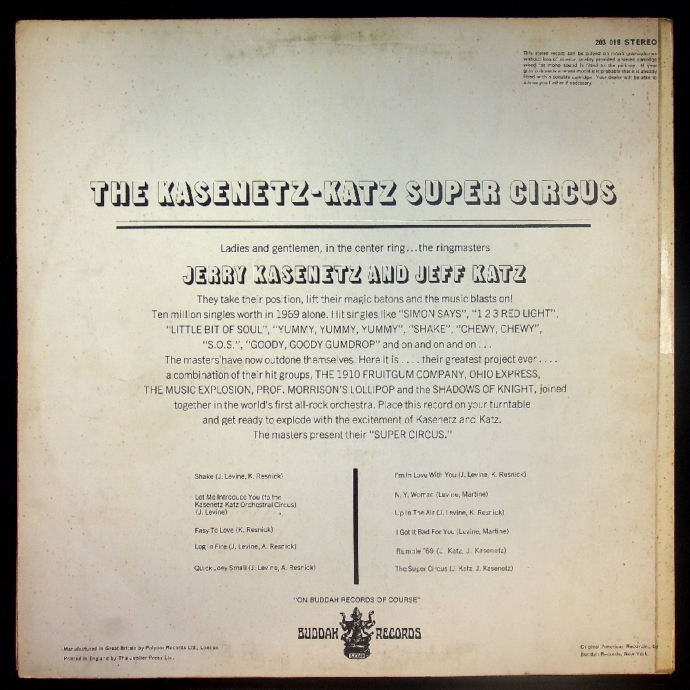 EBOND Kasenetz-Katz Super Circus - Quick Joey Small - I'm In Love With You Vinile V026084
