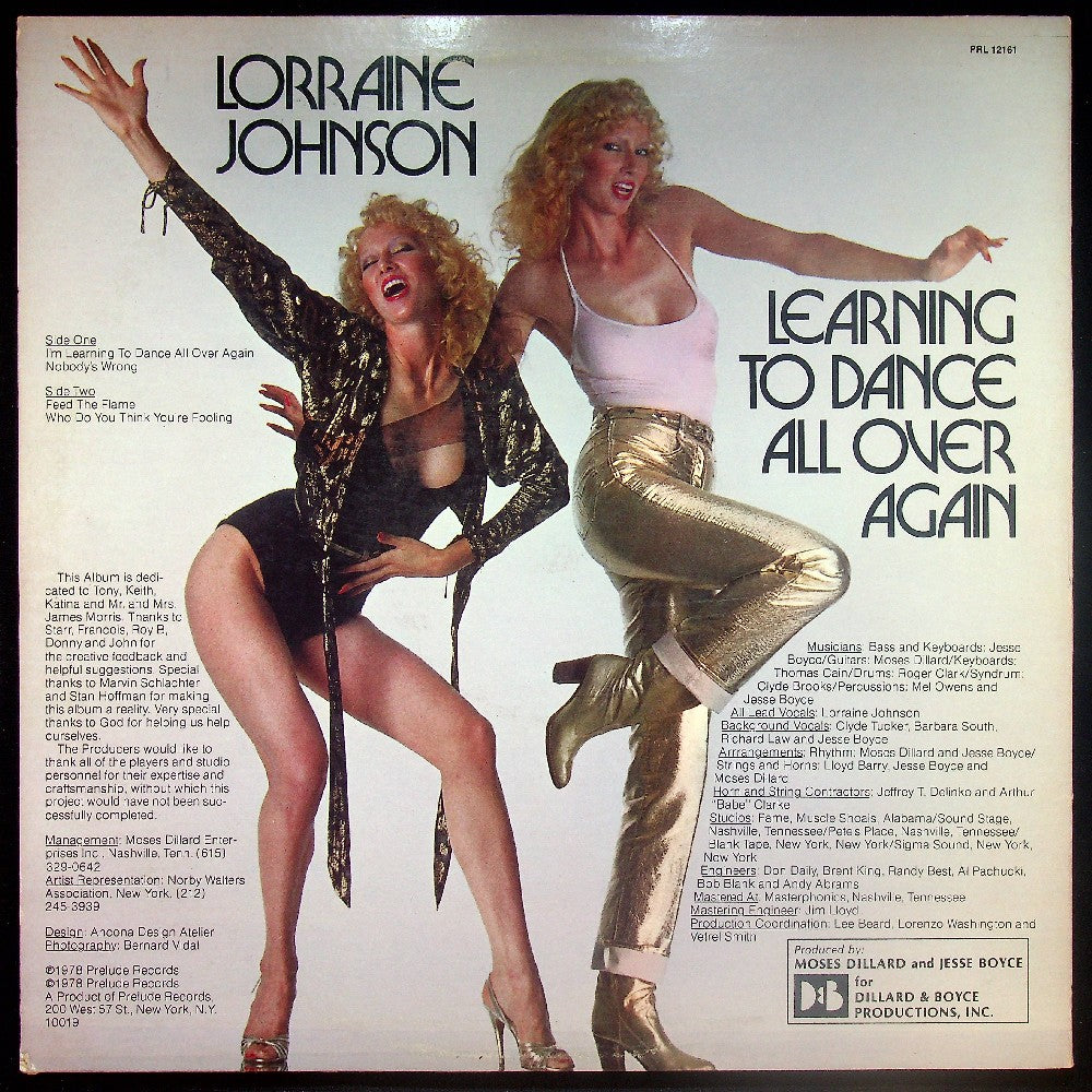 EBOND Lorraine Johnson - Learning To Dance All Over Again Vinile V026127