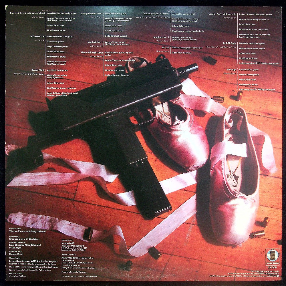 EBOND Warren Zevon - Bad Luck Streak In Dancing School Vinile V027016