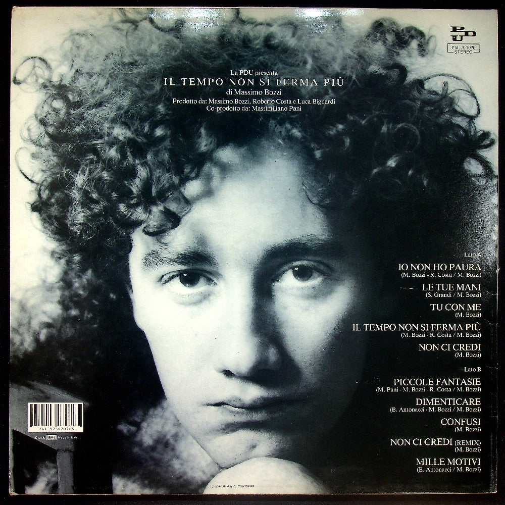 EBOND Massimo Bozzi - Il Tempo Non Si Ferma Piu Vinile V027029