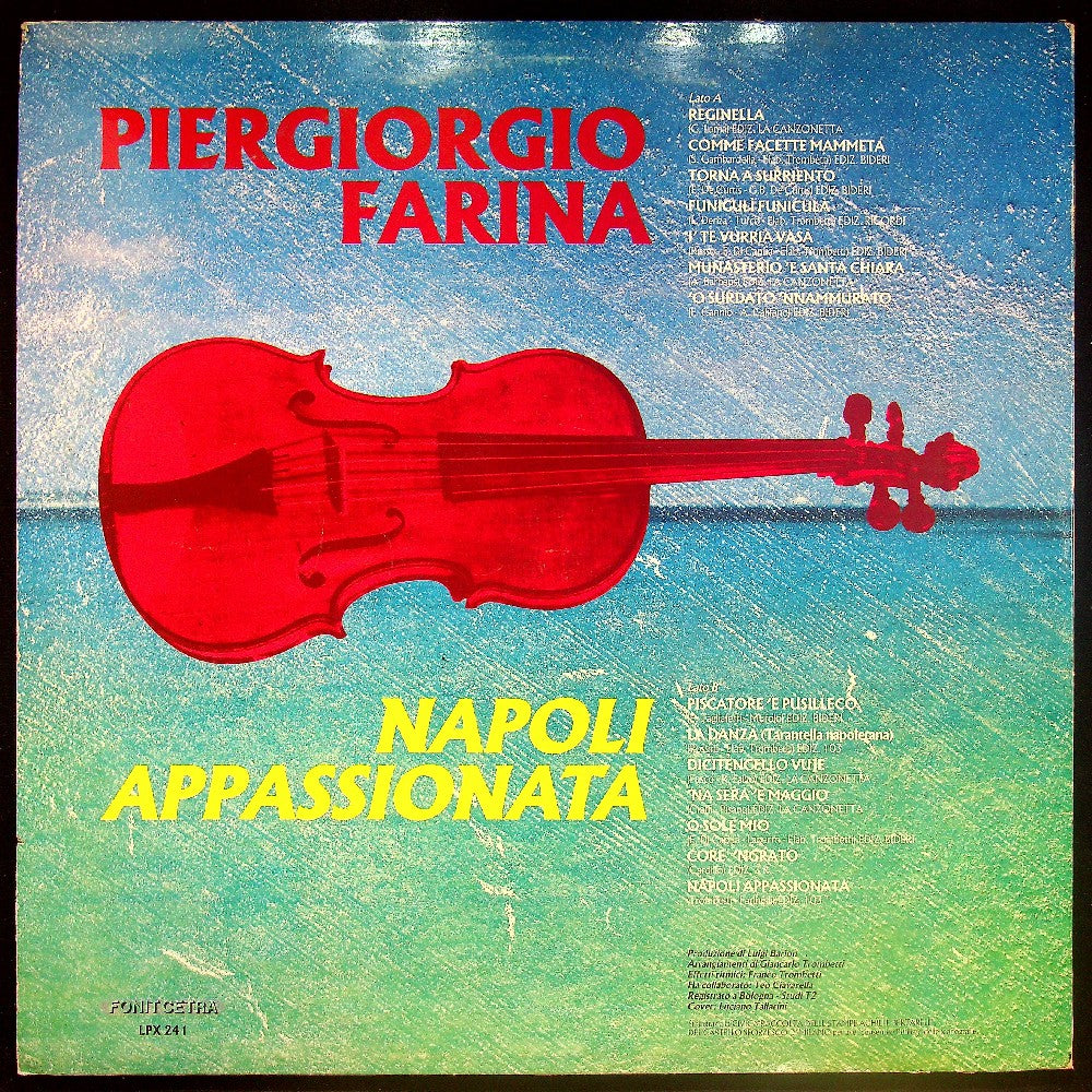 EBOND Piergiorgio Farina - Napoli Appassionata Vinile V027044