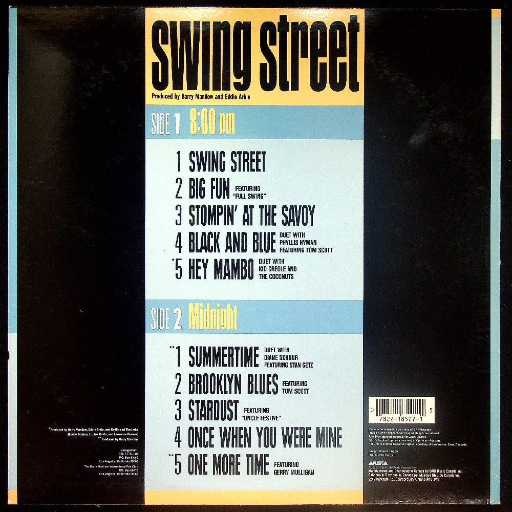 EBOND Barry Manilow - Swing Street Vinile V027080