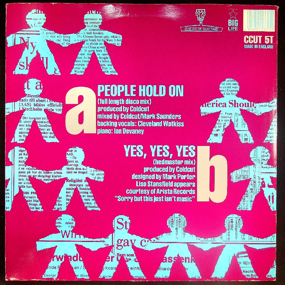 EBOND Coldcut - People Hold On Vinile V027139
