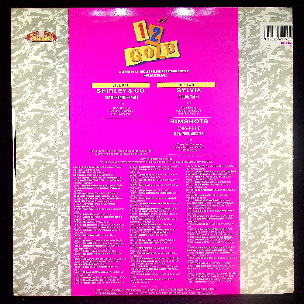 EBOND Various - Shame Shame Shame! / Pillow Talk Vinile V028001