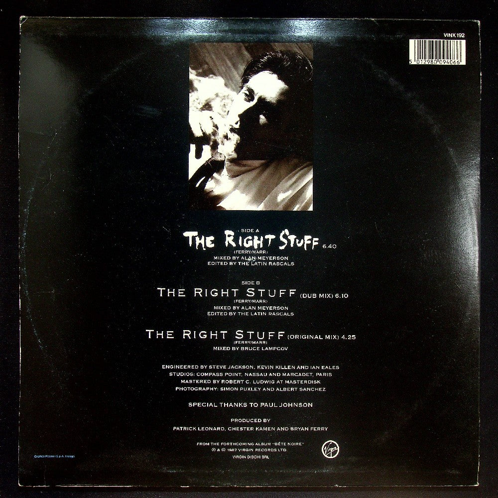 EBOND Bryan Ferry - The Right Stuff Vinile V028003
